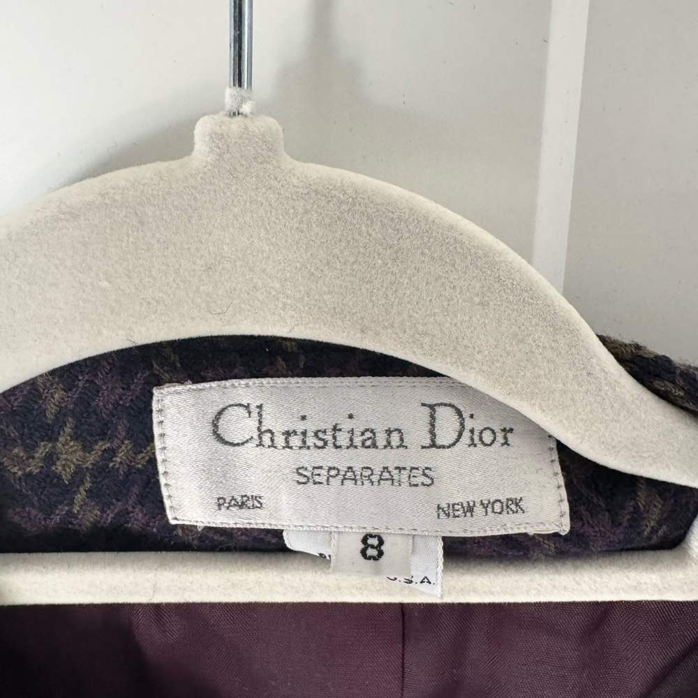 Dior Purple Patterned Jacket - image 2